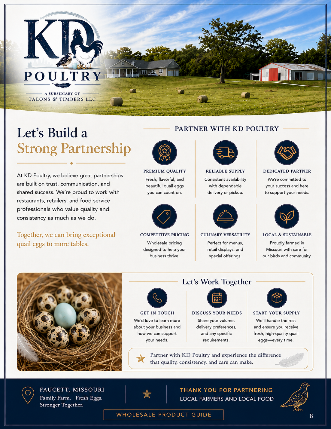 Let's Build a Strong Partnership — page 8
