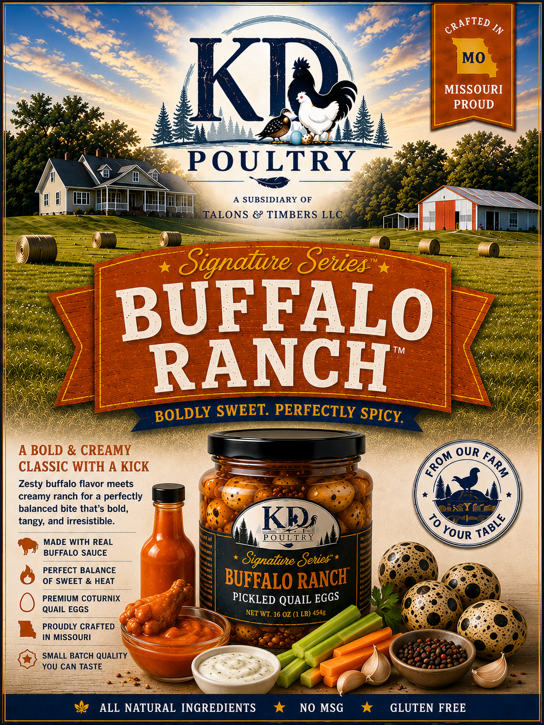 Buffalo Ranch seasoning blend