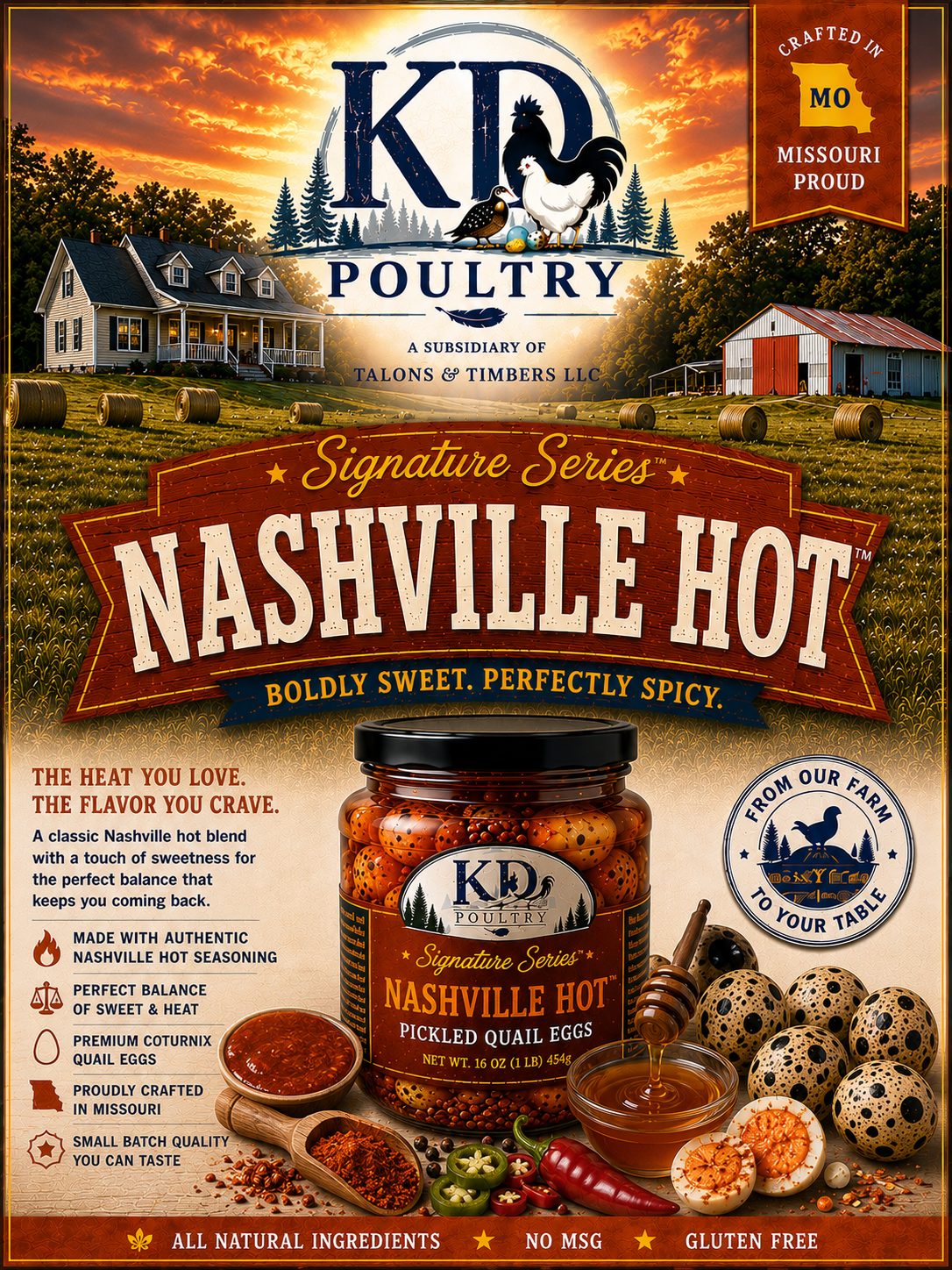 Nashville Hot — our most popular seasoning